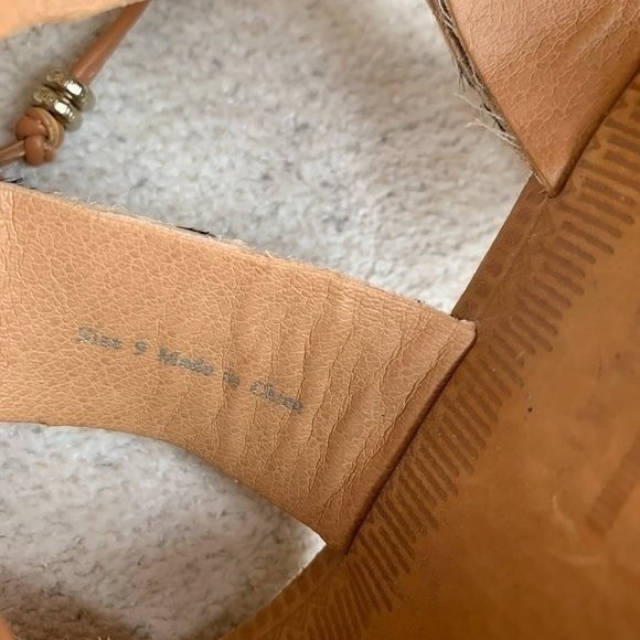 Dolce Vita Women's Shoes Leopard Print Calf Hair Luci Sandals Size 9 - Picture 7 of 9